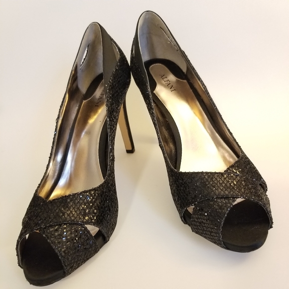 Alfani Lyrra Peeptoe Heels, Size 9.5M - Picture 8 of 14